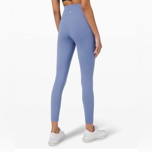 Lululemon Wunder train high rise 25’’